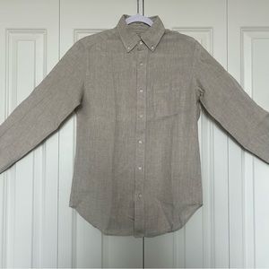 J crew linen shirt